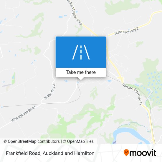 Frankfield Road map