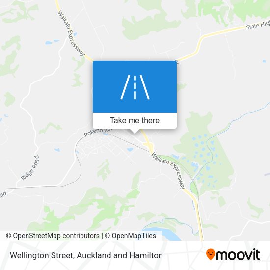 Wellington Street map