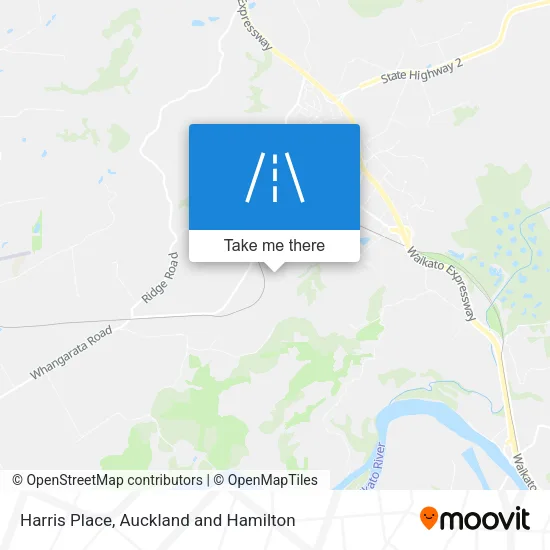 Harris Place map