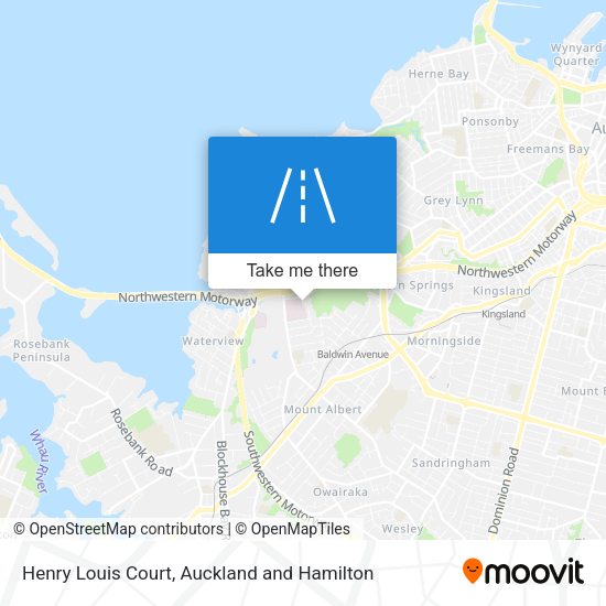 Henry Louis Court map