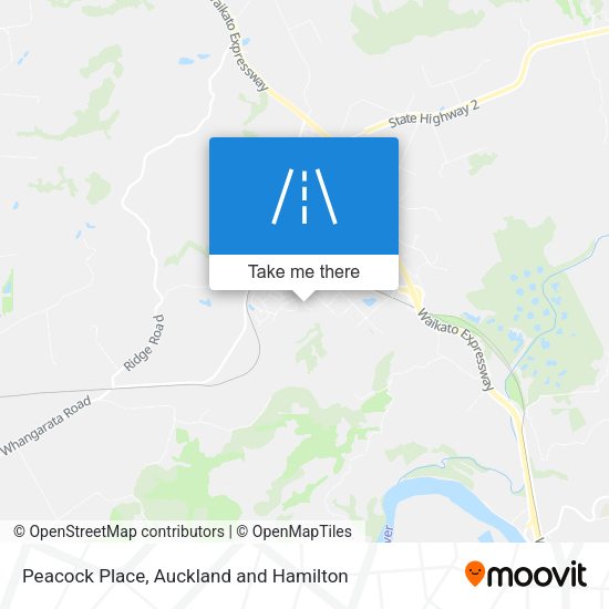 Peacock Place map