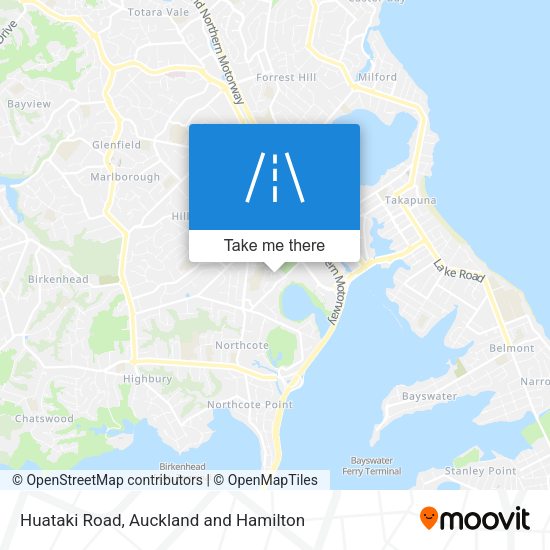 Huataki Road map