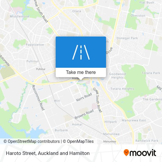 Haroto Street map
