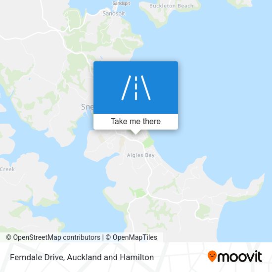 Ferndale Drive map