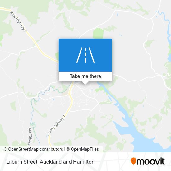 Lilburn Street map