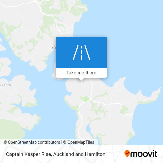 Captain Kasper Rise map