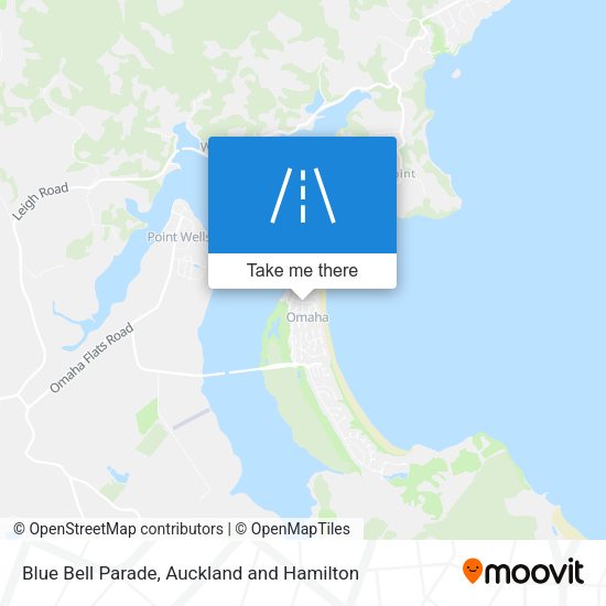Blue Bell Parade map