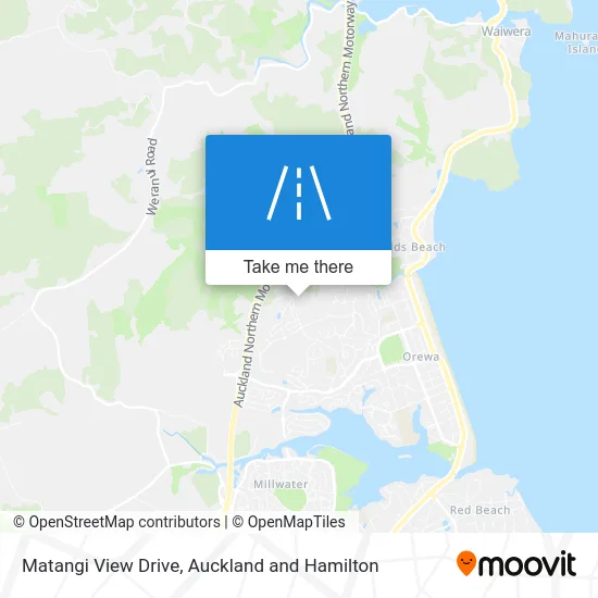 Matangi View Drive map