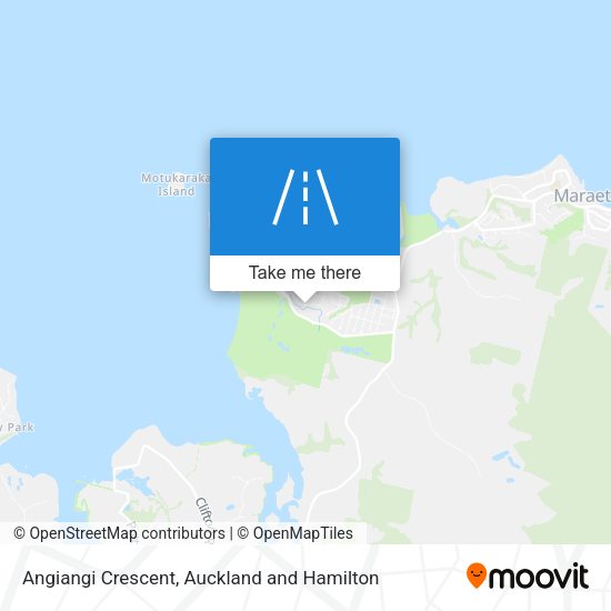 Angiangi Crescent map