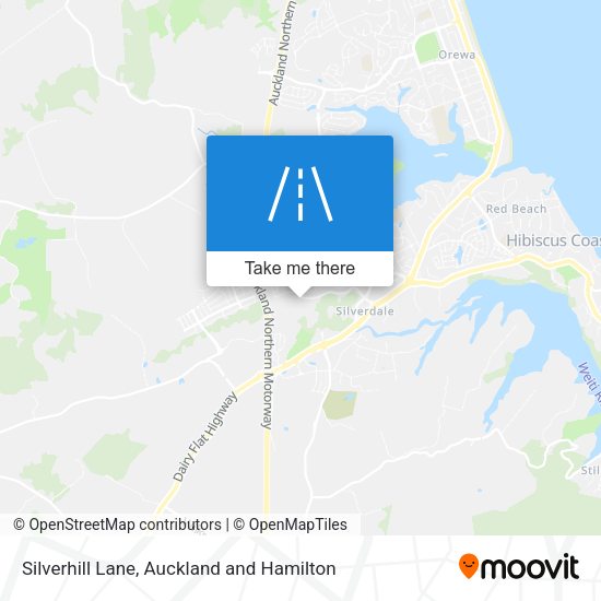 Silverhill Lane map
