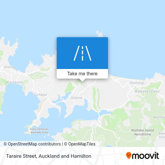 Taraire Street map