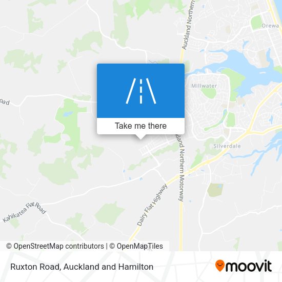 Ruxton Road map