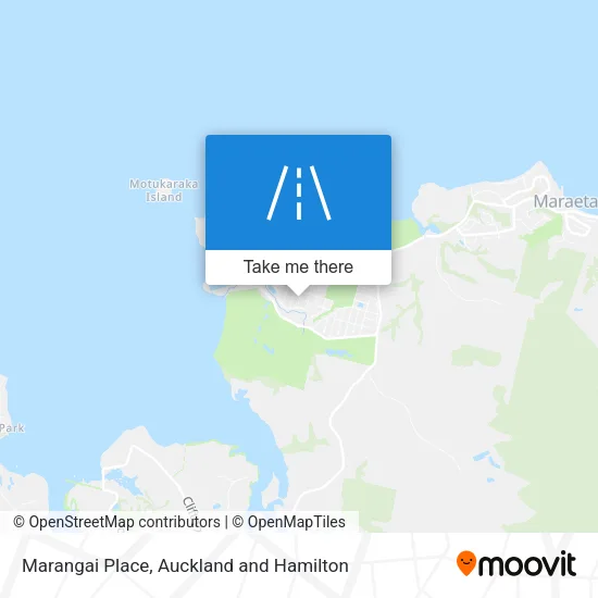 Marangai Place map