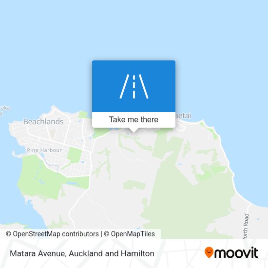 Matara Avenue map