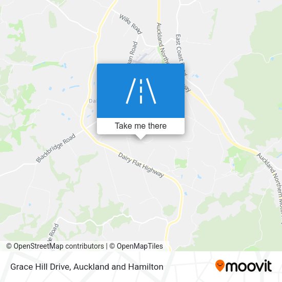 Grace Hill Drive map