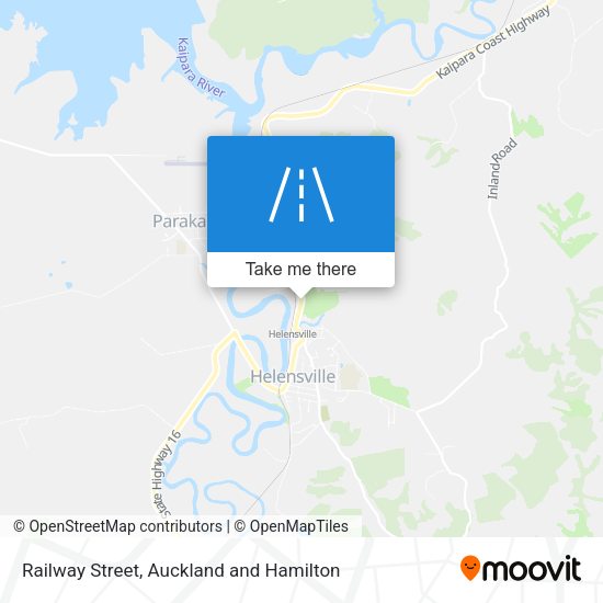 Railway Street map