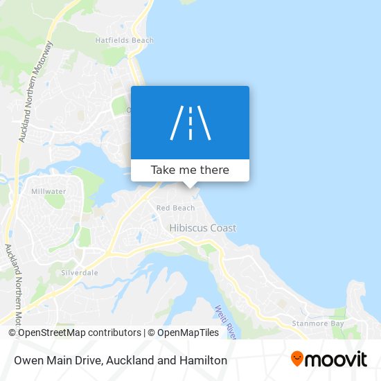 Owen Main Drive map