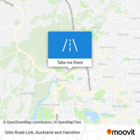 Gills Road Link map