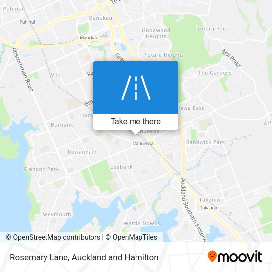 Rosemary Lane map