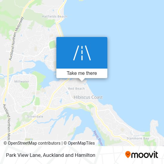 Park View Lane map