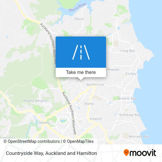 Countryside Way map