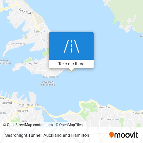 Searchlight Tunnel map