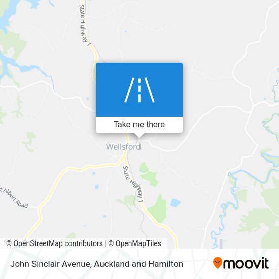 John Sinclair Avenue map