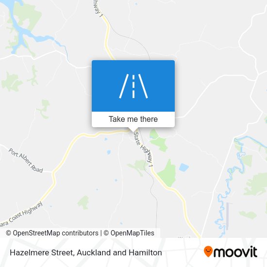 Hazelmere Street map