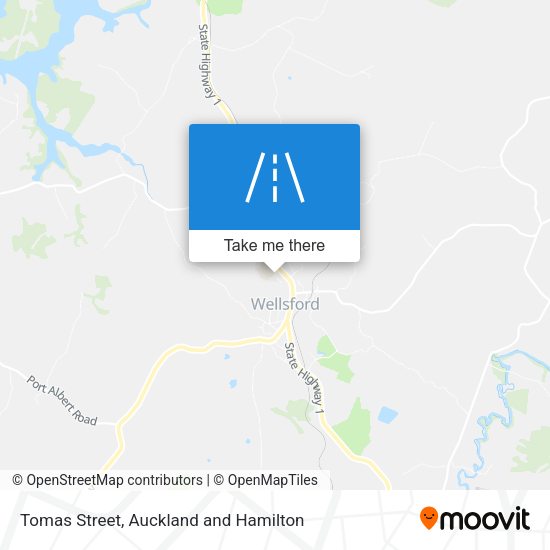 Tomas Street map