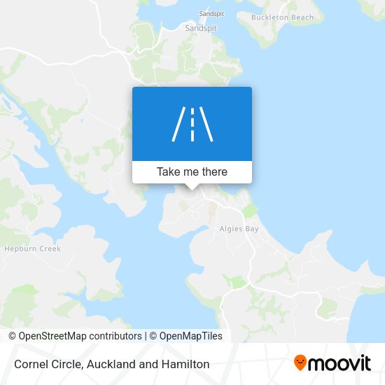 Cornel Circle map