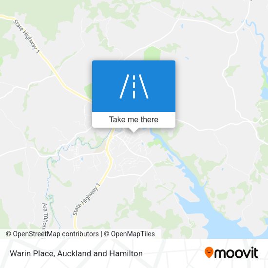 Warin Place map