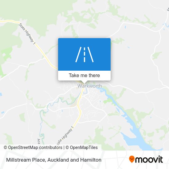 Millstream Place map