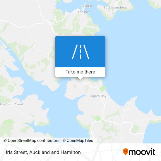 Iris Street map