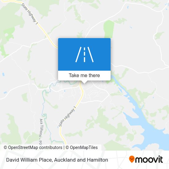 David William Place map