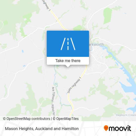 Mason Heights map