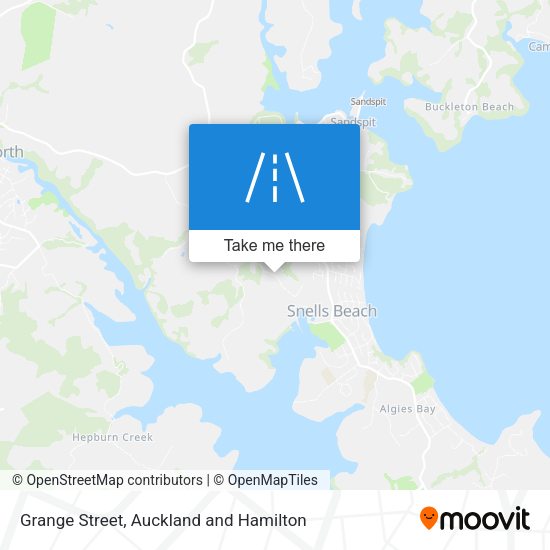 Grange Street map