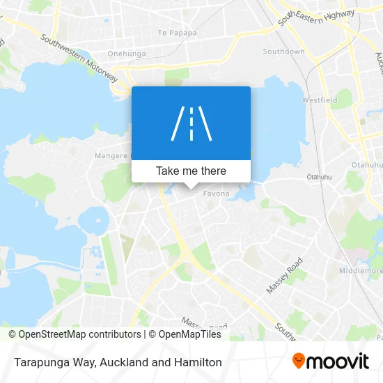 Tarapunga Way map