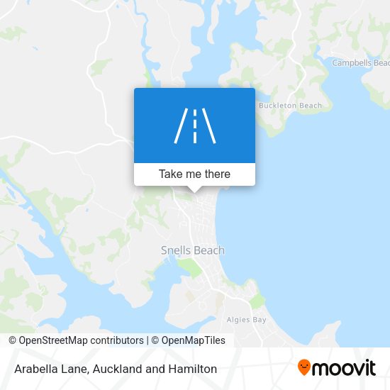 Arabella Lane map