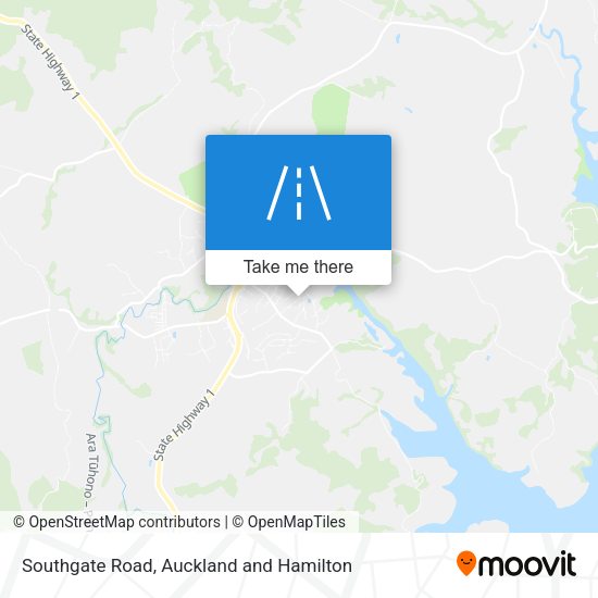 Southgate Road map
