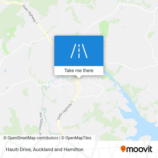 Hauiti Drive map
