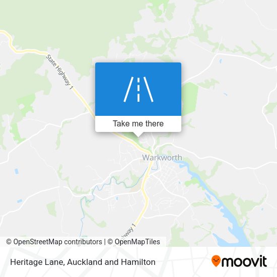 Heritage Lane map