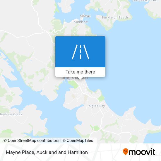 Mayne Place map