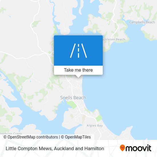 Little Compton Mews map