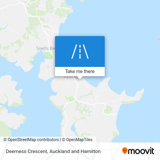 Deerness Crescent map
