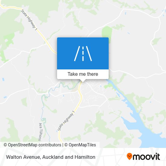 Walton Avenue map