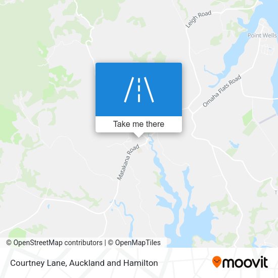 Courtney Lane map