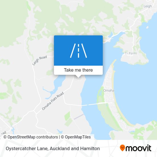 Oystercatcher Lane map