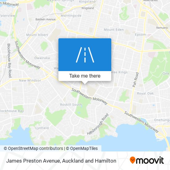 James Preston Avenue地图