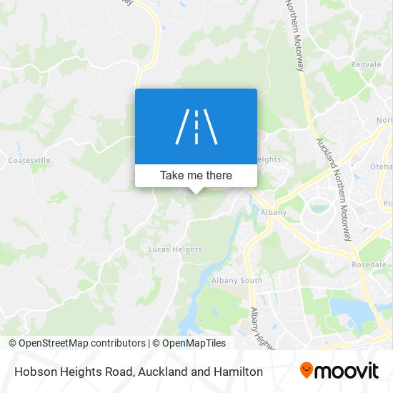 Hobson Heights Road map