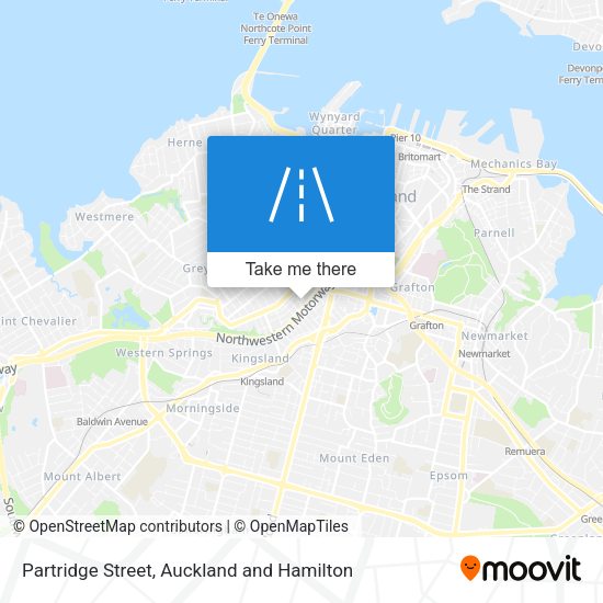 Partridge Street map